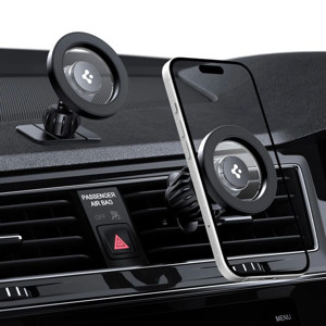 Obrazek SPIGEN UCHWYT SAMOCHODOWY MFT13 DO KRATKI/DO DESKI ROZDZIELCZEJ