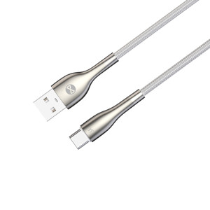 Obrazek Forever kabel Sleek USB - USB-C 1,0 m 3A biały