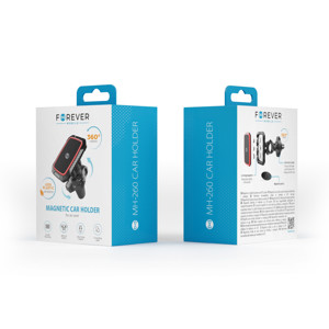 Obrazek Forever uchwyt samochodowy do kratki MH-260 magnetyczny czarny
