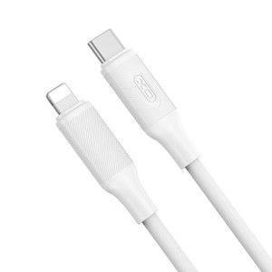 Obrazek XO KABEL NB-Q265A USB-C/LIGHTNING 1m 27W BIAŁY
