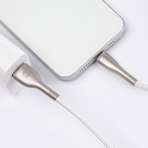 Obrazek Forever kabel Sleek USB - USB-C 1,0 m 3A biały