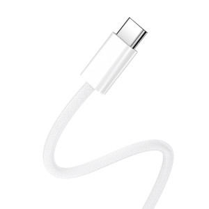 Obrazek BWOO kabel USB-C - USB-C 1m 60W do iPhone 15 BO-X284 biały