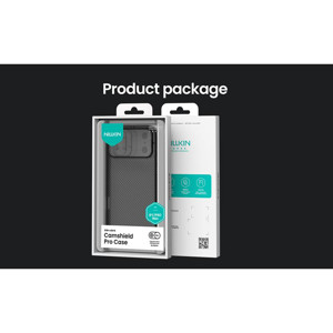 Obrazek NILLKIN CAMSHIELD PRO IPHONE 17 PRO MAX TRANSPARENT BLACK / PRZEŹROCZYSTY CZARNY