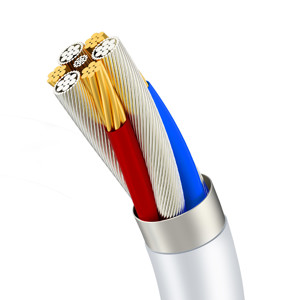 Obrazek BWOO słuchawki HF175 USB-C digital interface białe