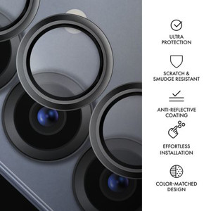 Obrazek HAMMER GLASS LENS SAMSUNG S25 BLACK