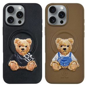 Obrazek Etui Zuck Bear EVERLEY MAGSAFE IPHONE 16 PRO CHAMPAIGN GOLD
