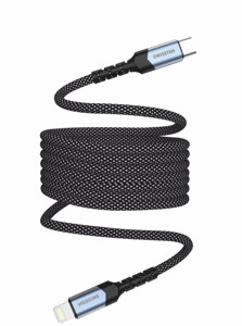 Obrazek KABEL SWISSTEN MAGNETIC USB-C/Lightning SAMOZWIJAJĄCY 1M