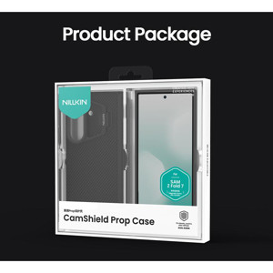 Obrazek NILLKIN CAMSHIELD PROP MAGNETIC CASE SAMSUNG Z FOLD7 + PEN, BLACK / CZARNY