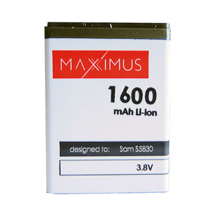 Obrazek Bateria MAXXIMUS Samsung s5830 ACE 1600 mAh EB494358VU