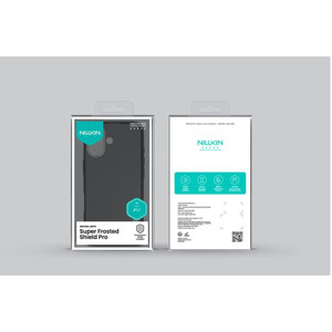 Obrazek NILLKIN super frosted shield PRO IPHONE 17 TRANSPARENT BLACK / PRZEŹROCZYSTY CZARNY