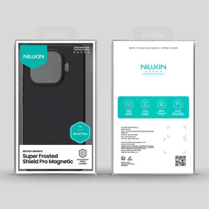 Obrazek NILLKIN SUPER SHIELD PRO MAGNETIC XIAOMI
15T PRO, BLACK / CZARNY
