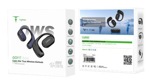 Obrazek SŁUCHAWKI T-PHOX TWS B66 Bluetooth BLACK